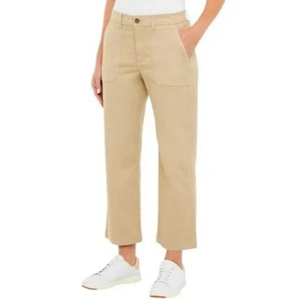 Gap Women's Ankle Trouser Size 12 Tan NWT